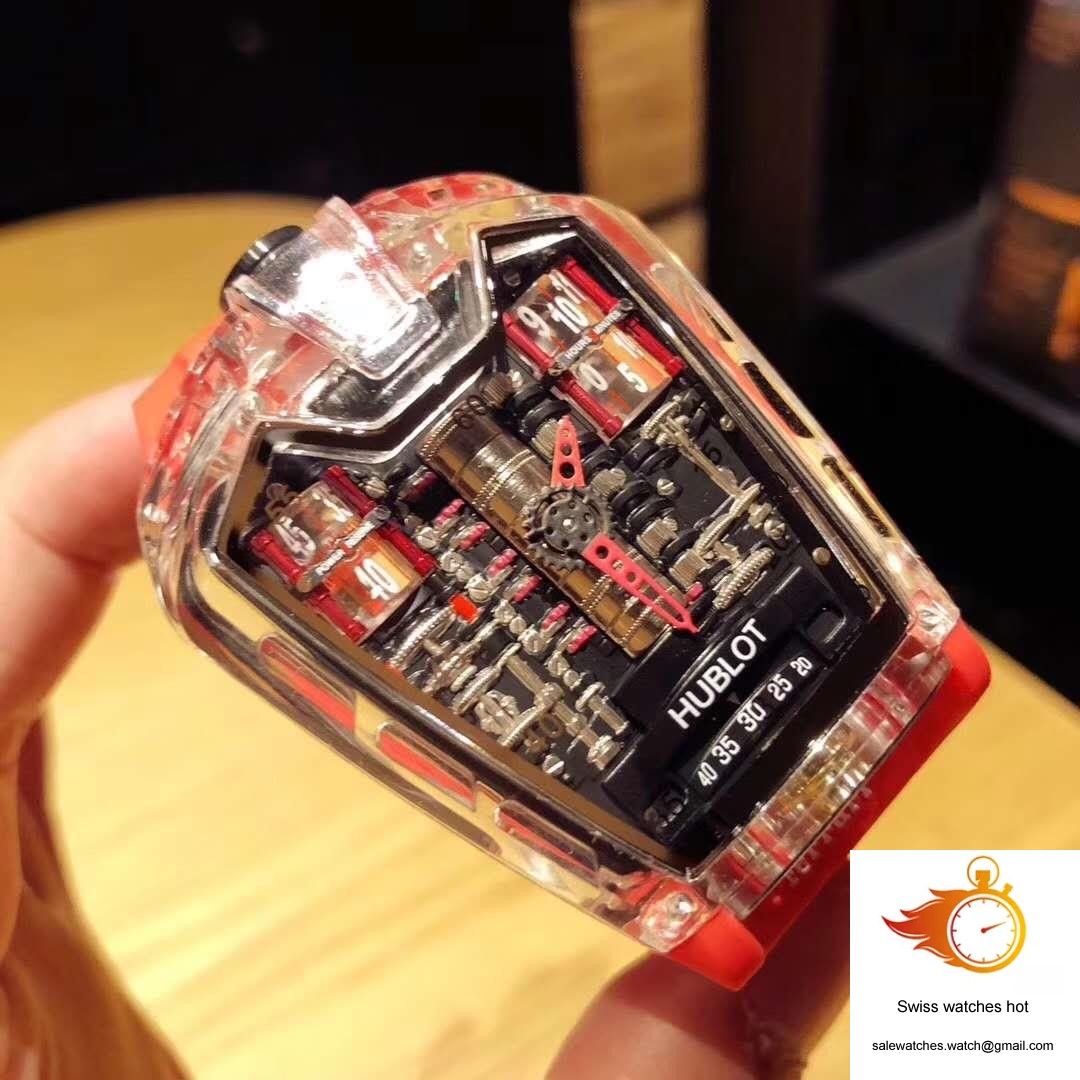 Hublot LaFerrari MP-05 Red Rubber Strap Black Dial 3 Hublot LaFerrari MP-05 Red Rubber Strap Black Dial 3