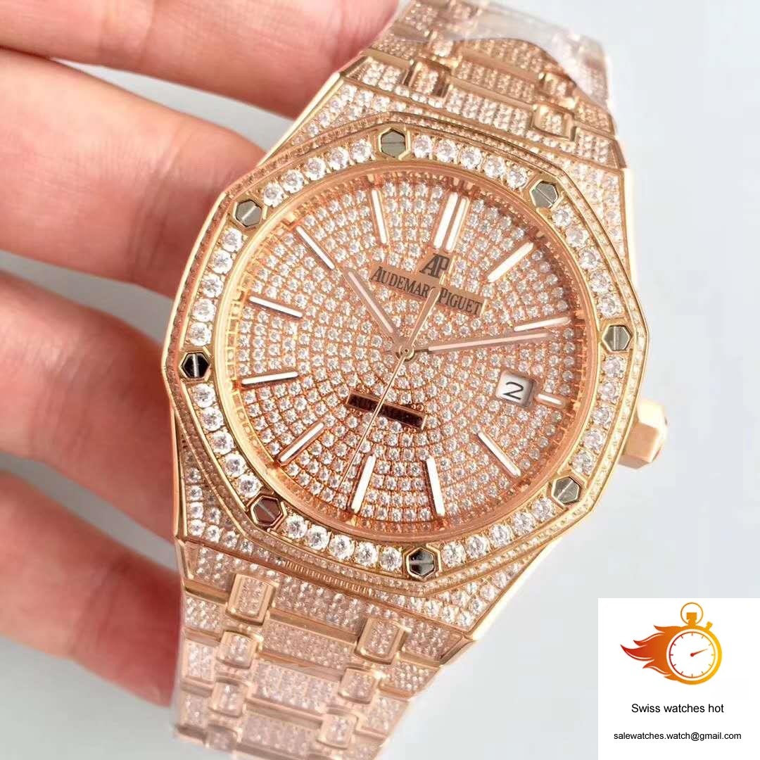 Audemars Piguet Royal Oak Diamond Dial 3 Audemars Piguet Royal Oak Diamond Dial 3