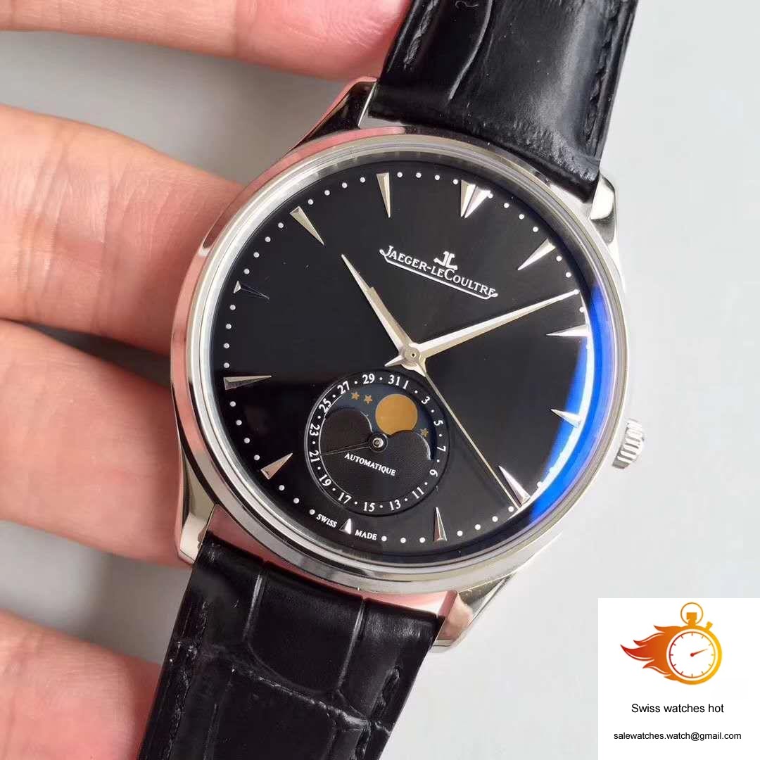 Jaeger-LeCoultre Master Ultra Thin Moon 1368470 ZF Factory Black Dial 3 Jaeger-LeCoultre Master Ultra Thin Moon 1368470 ZF Factory Black Dial 3