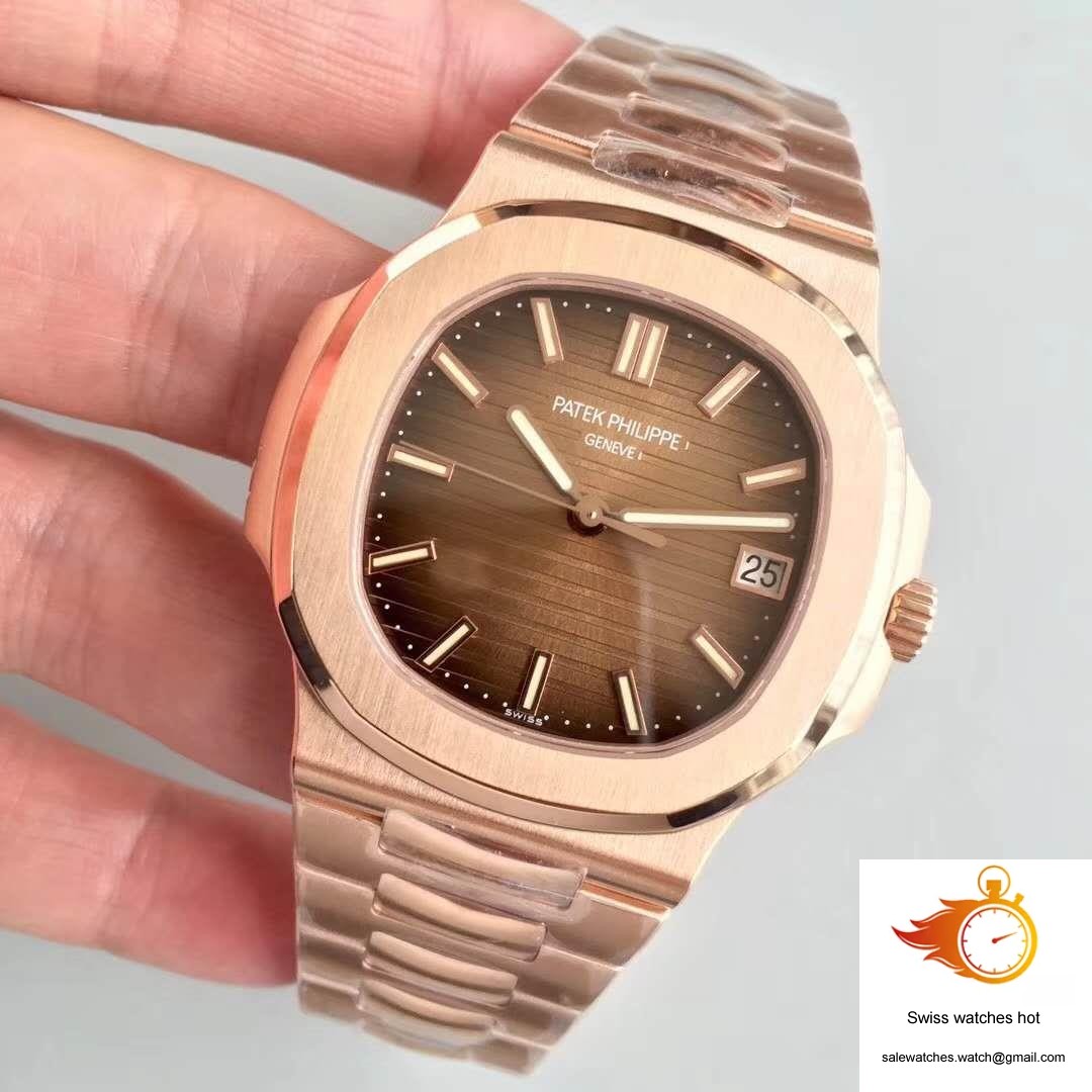 Patek Philippe Nautilus 5711/1R-001 PF Factory Rose Gold Chocolate Dial 3 Patek Philippe Nautilus 5711/1R-001 PF Factory Rose Gold Chocolate Dial 3