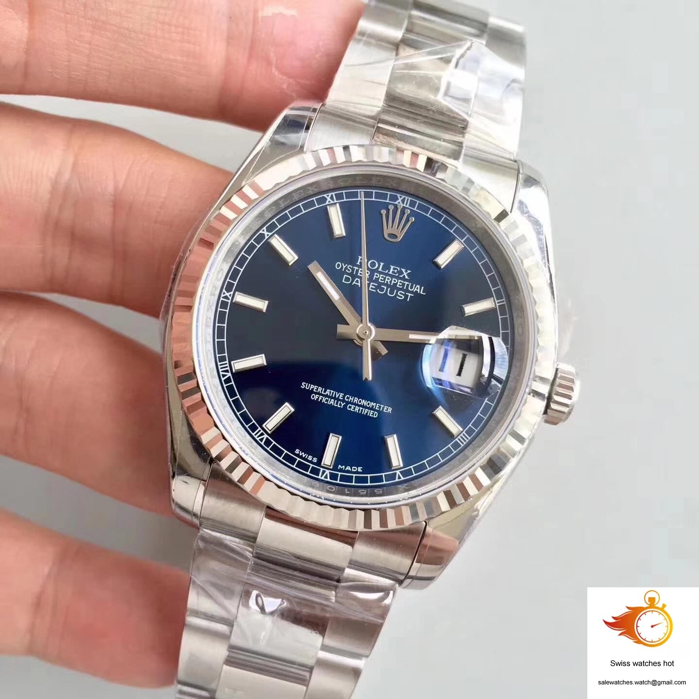 Rolex Datejust 116234 36mm AR Factory V2 Blue Dial 3 Rolex Datejust 116234 36mm AR Factory V2 Blue Dial 3