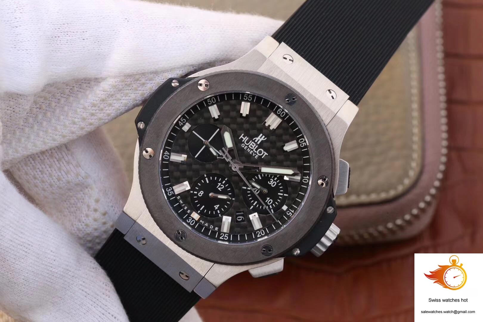 Hublot Big Bang Steel Ceramic 301.SB.131.RX HBB V6 Factory Carbon Fiber Dial 3 Hublot Big Bang Steel Ceramic 301.SB.131.RX HBB V6 Factory Carbon Fiber Dial 3