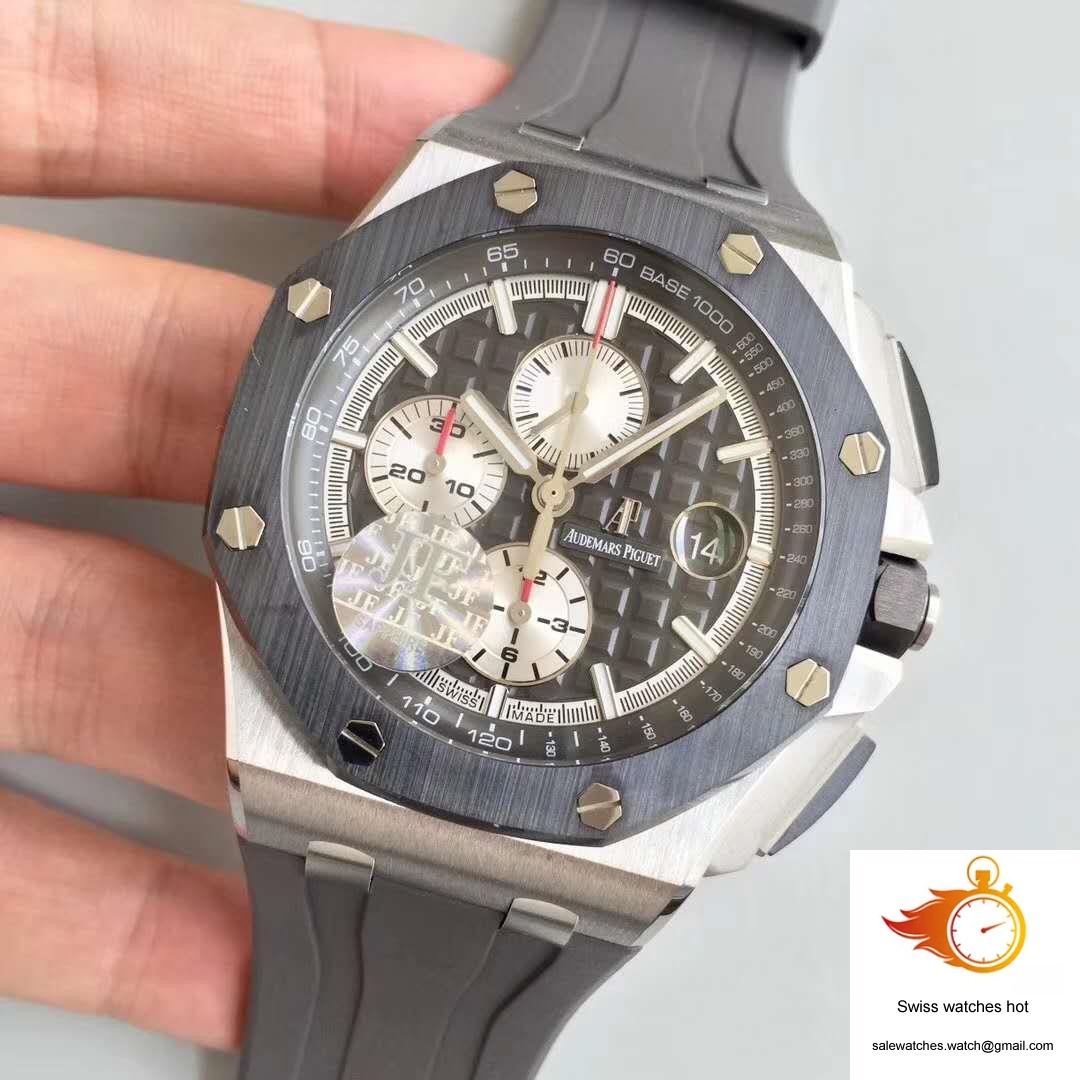 Audemars Piguet Royal Oak Offshore 26400IO.OO.A004CA.01 JF Factory V2 Black Dial 3 Audemars Piguet Royal Oak Offshore 26400IO.OO.A004CA.01 JF Factory V2 Black Dial 3