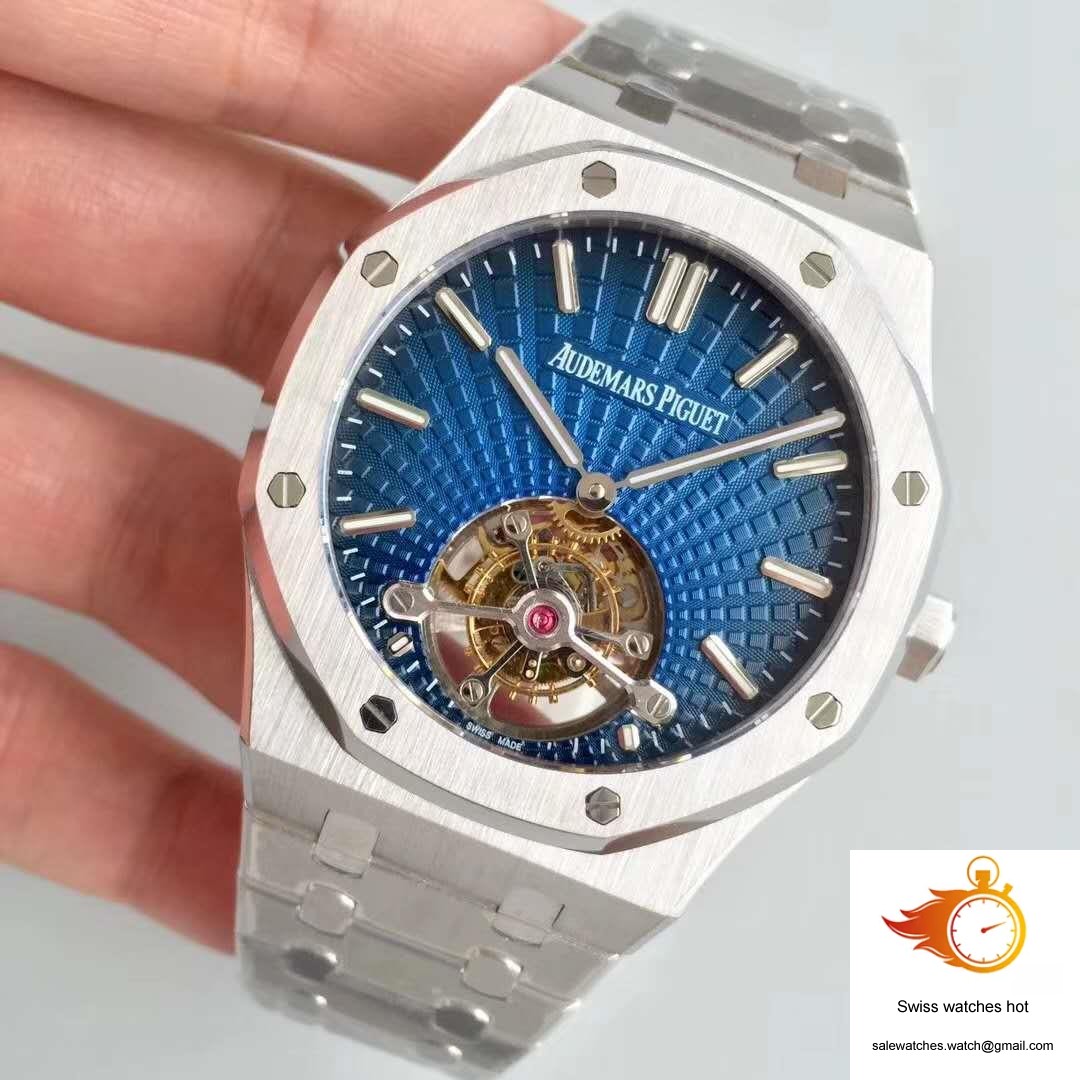Audemars Piguet Royal Oak 26522 Tourbillon Extra Thin Blue Dial R8 Factory 3 Audemars Piguet Royal Oak 26522 Tourbillon Extra Thin Blue Dial R8 Factory 3