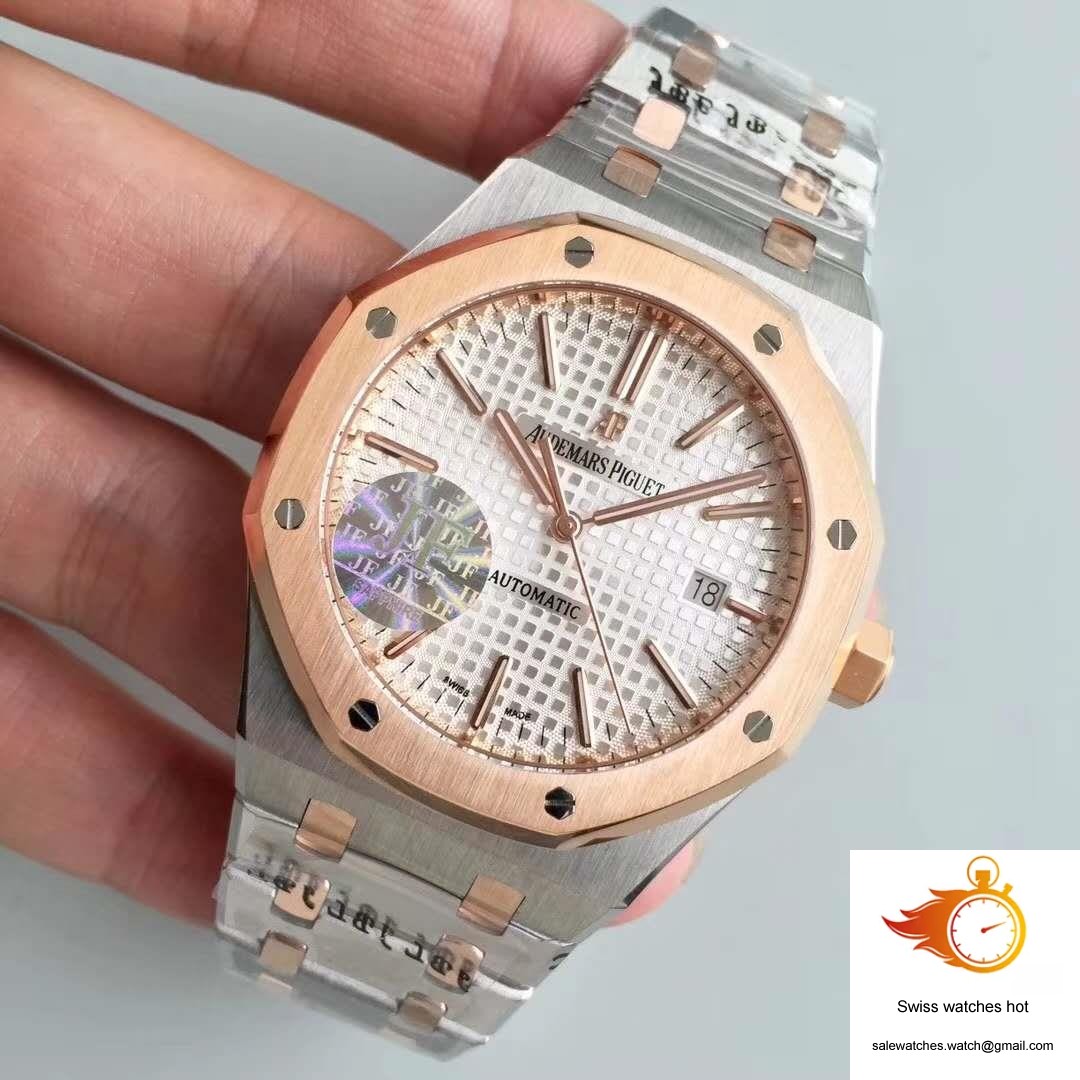 Audemars Piguet Royal Oak 15400SR.OO.1220SR.01 JF Factory Silver Dial 3 Audemars Piguet Royal Oak 15400SR.OO.1220SR.01 JF Factory Silver Dial 3