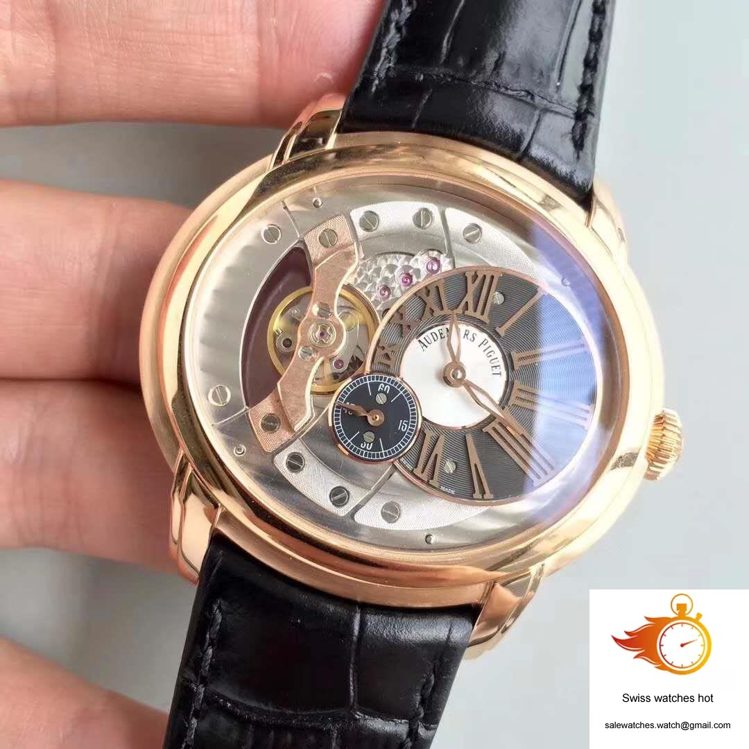 Audemars Piguet Royal Millenary 4101 15350OR.OO.D093CR.01 V9 Factory Skeleton Dial 3 Audemars Piguet Royal Millenary 4101 15350OR.OO.D093CR.01 V9 Factory Skeleton Dial 3