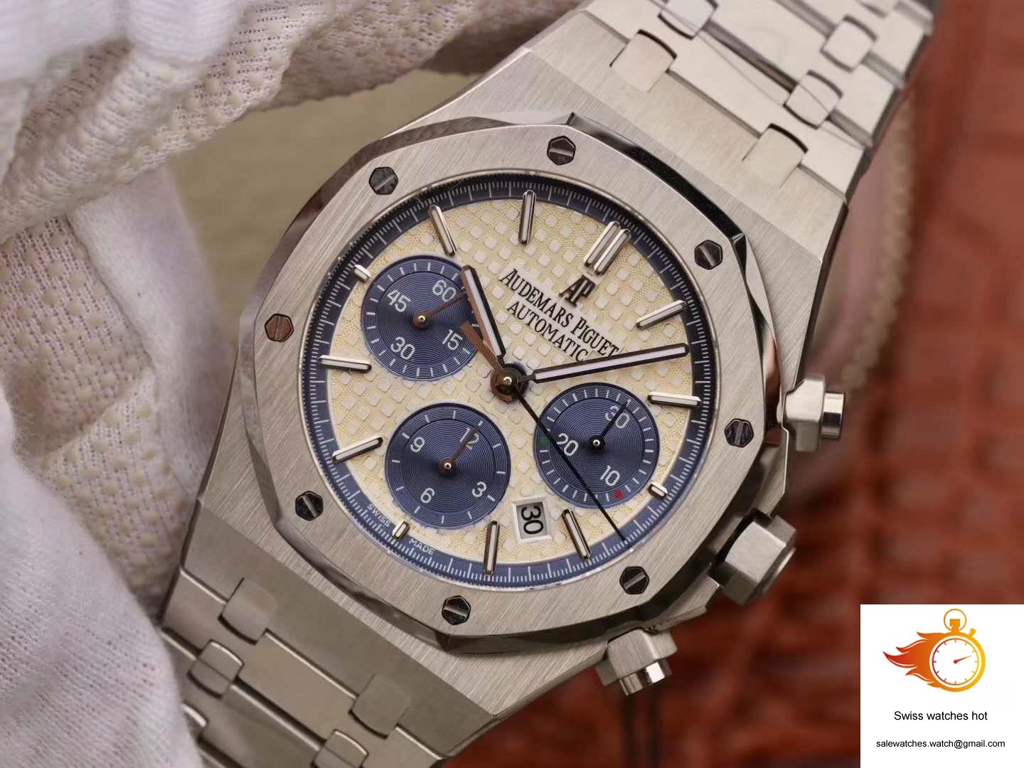 Audemars Piguet Royal Oak OM Factory Ivory Dial 3 Audemars Piguet Royal Oak OM Factory Ivory Dial 3