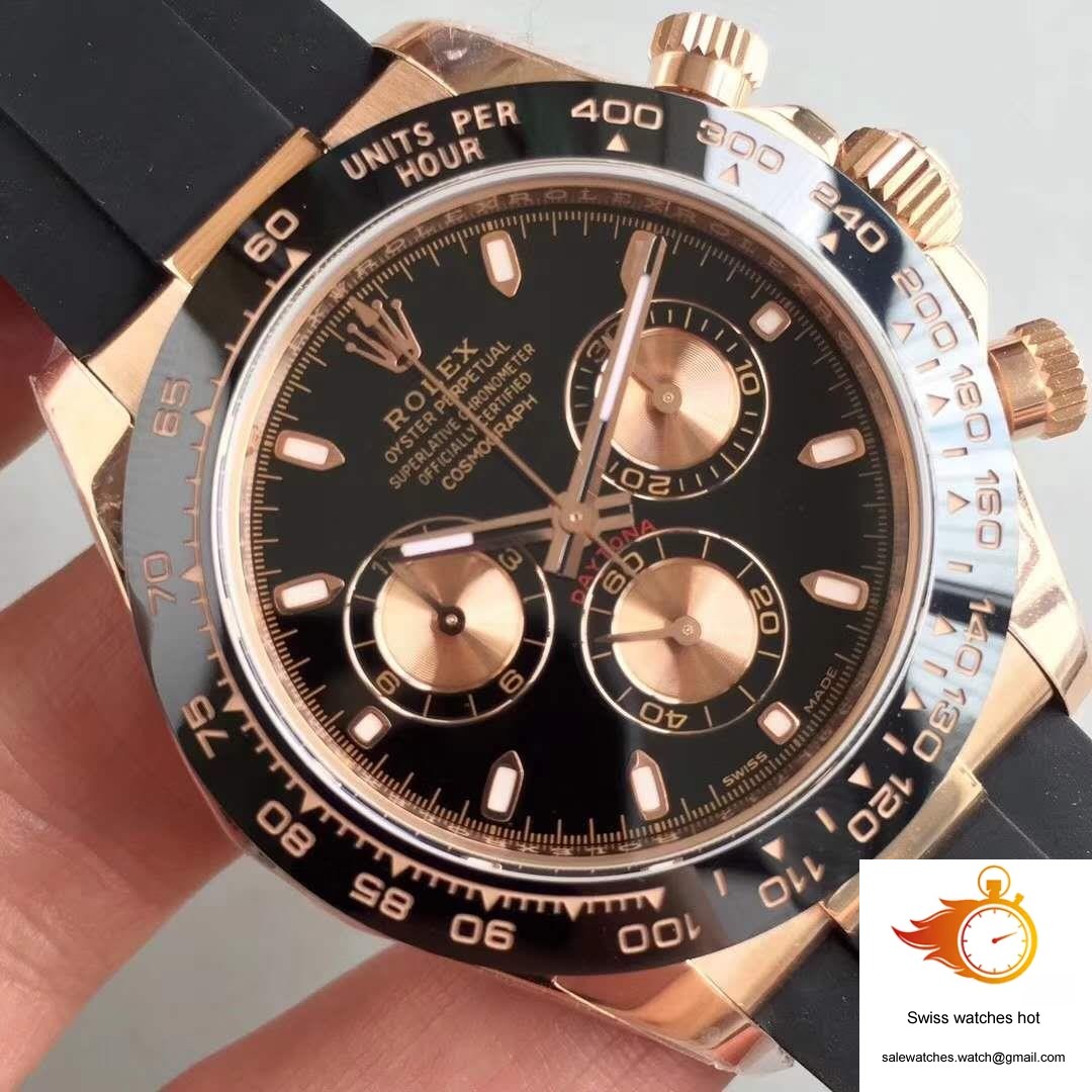 Rolex Daytona Cosmograph 116515LN Noob Factory Black Dial 3 Rolex Daytona Cosmograph 116515LN Noob Factory Black Dial 3