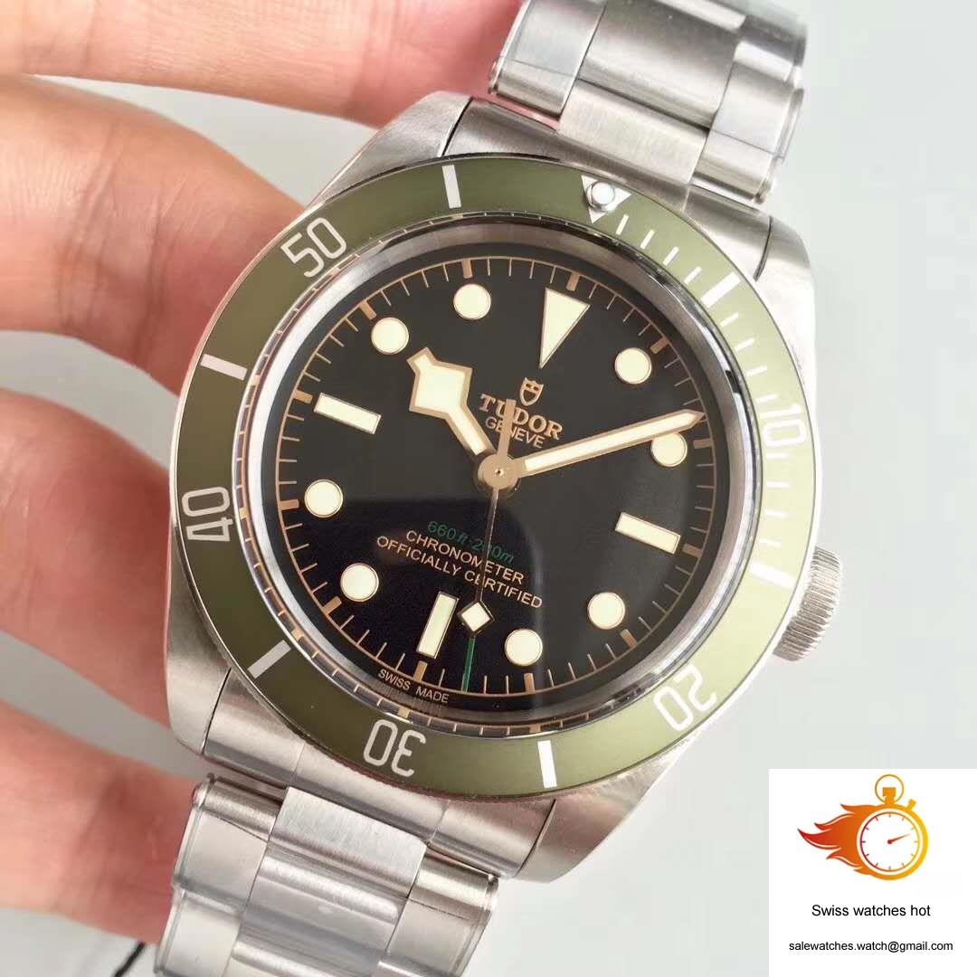 Tudor Heritage Black Bay Green Harrods Special Edition 79230G ZF Factory Black Dial 3 Tudor Heritage Black Bay Green Harrods Special Edition 79230G ZF Factory Black Dial 3