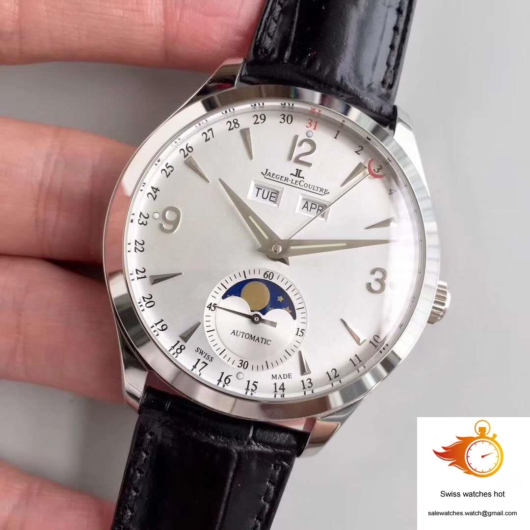 Jaeger-LeCoultre Master Calendar 1558420 OM Factory Silver Dial 39mm 3 Jaeger-LeCoultre Master Calendar 1558420 OM Factory Silver Dial 39mm 3