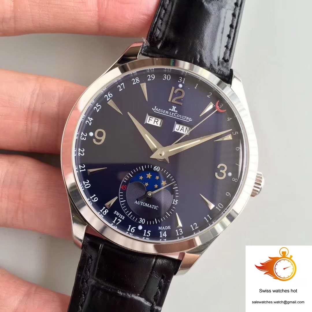 Jaeger-LeCoultre Master Calendar 1558420 KM Factory Blue Dial 3 Jaeger-LeCoultre Master Calendar 1558420 KM Factory Blue Dial 3