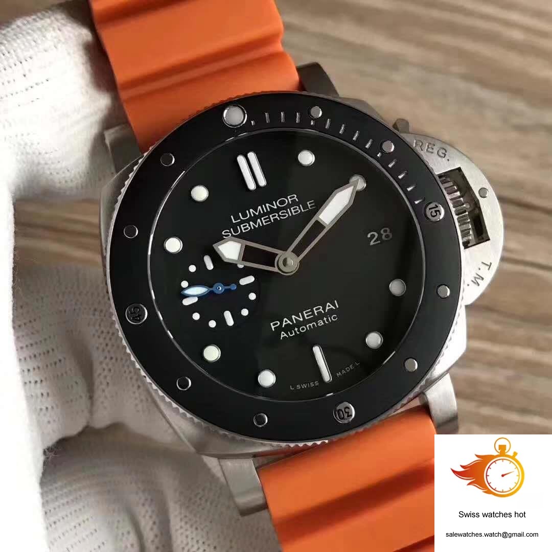 Panerai Luminor Submersible PAM1389 VS Factory Black Dial 3 Panerai Luminor Submersible PAM1389 VS Factory Black Dial 3
