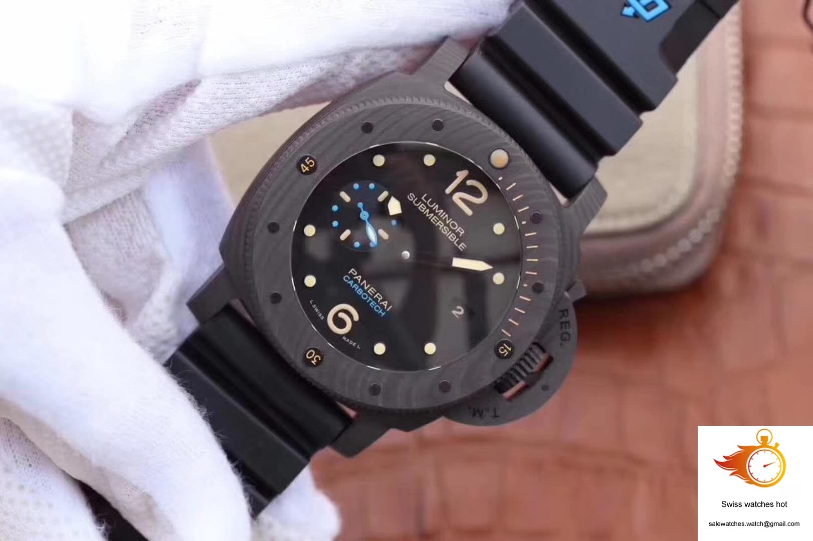 Panerai Luminor Submersible 1950 PAM616 VS Factory Black Dial 3 Panerai Luminor Submersible 1950 PAM616 VS Factory Black Dial 3