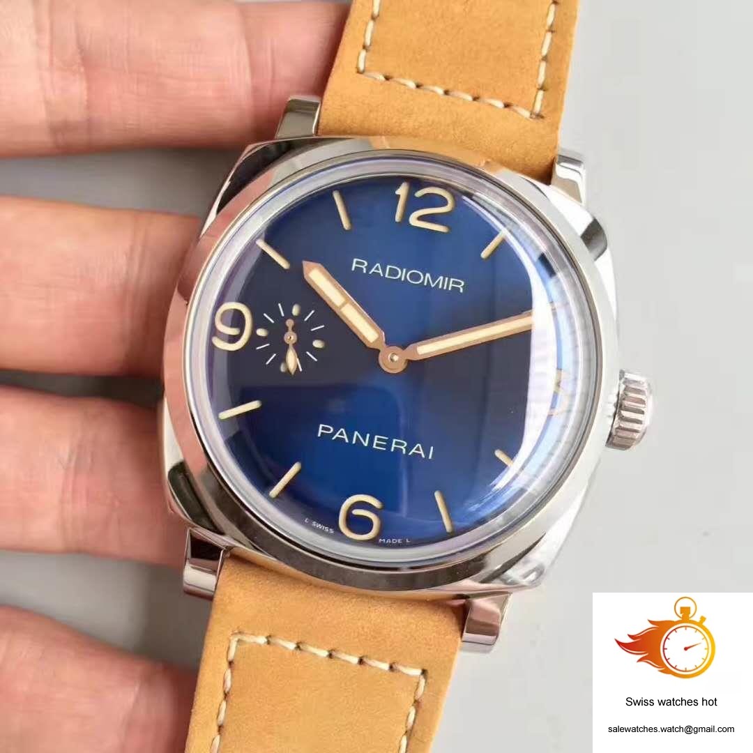 Panerai Radiomir 1940 PAM690 ZF Factory Blue Dial 3 Panerai Radiomir 1940 PAM690 ZF Factory Blue Dial 3