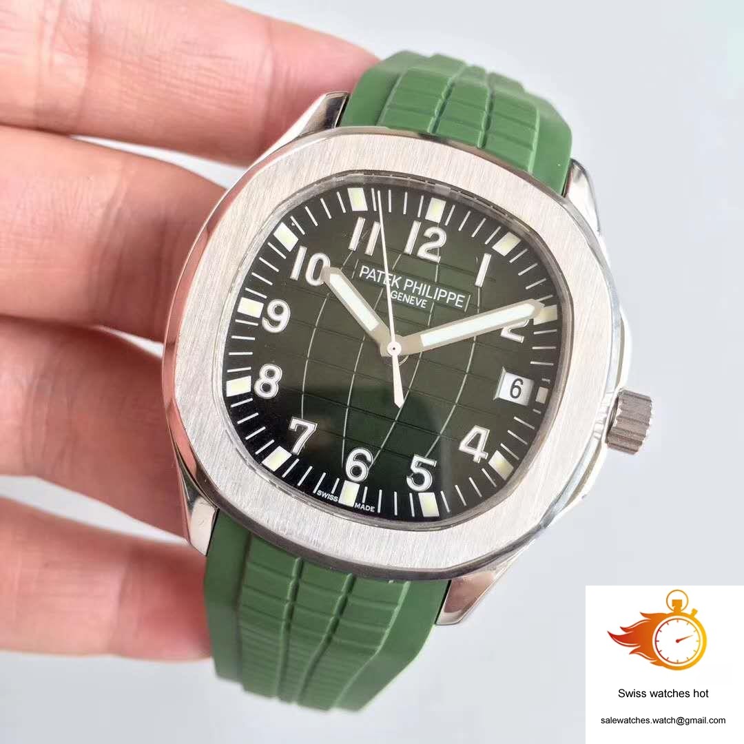 Patek Philippe Aquanaut Jumbo 5167A PF Factory Green Dial 3 Patek Philippe Aquanaut Jumbo 5167A PF Factory Green Dial 3
