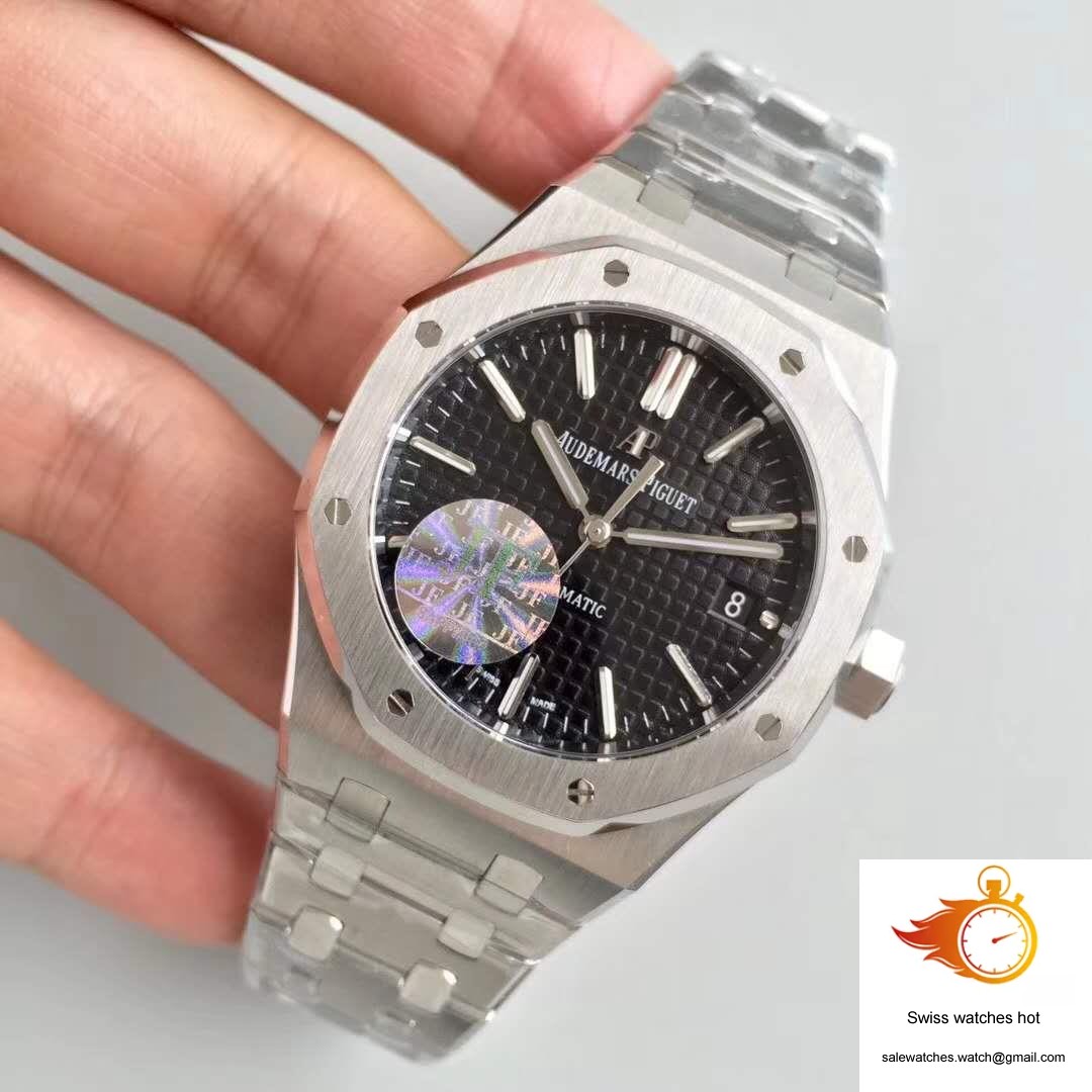 Audemars Piguet Royal Oak 15400ST.OO.1220ST.01 JF Factory V5 Black Dial 3 Audemars Piguet Royal Oak 15400ST.OO.1220ST.01 JF Factory V5 Black Dial 3