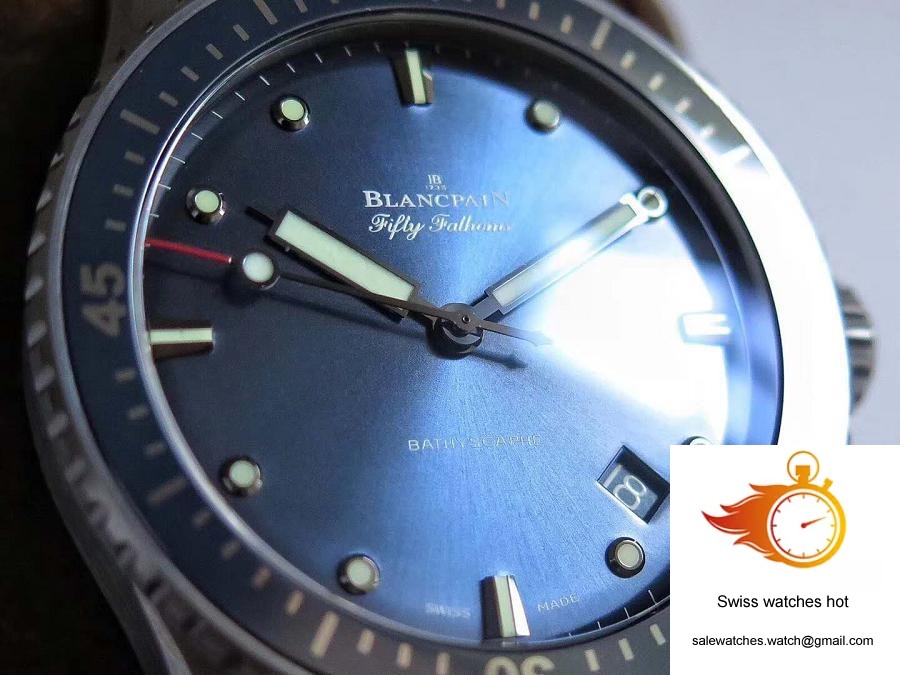 Blancpain Fifty Fathoms Bathyscaphe 5000-0240-O52A ZF Factory Blue Dial 3 Blancpain Fifty Fathoms Bathyscaphe 5000-0240-O52A ZF Factory Blue Dial 3