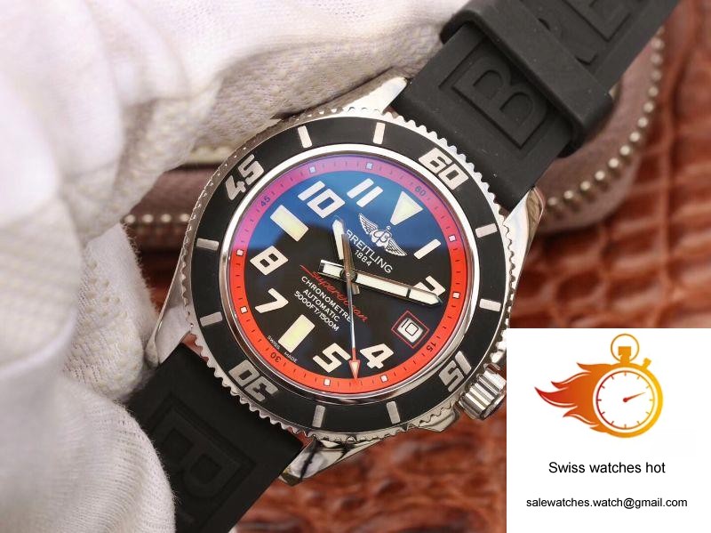 Breitling Superocean 42 Abyss Red A1736402/BA31BKRD ZF Factory Black Dial 3 Breitling Superocean 42 Abyss Red A1736402/BA31BKRD ZF Factory Black Dial 3