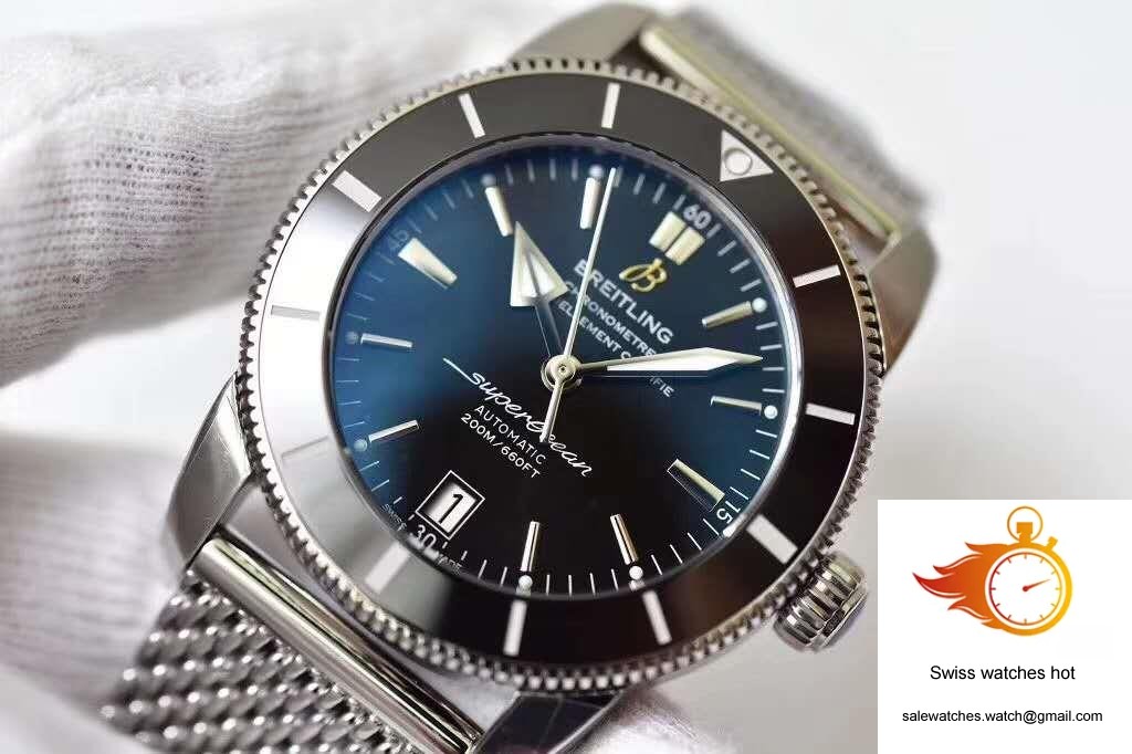 Breitling Superocean Heritage II 42 AB2010121B1A1 GF Factory Blue Dial 3 Breitling Superocean Heritage II 42 AB2010121B1A1 GF Factory Blue Dial 3