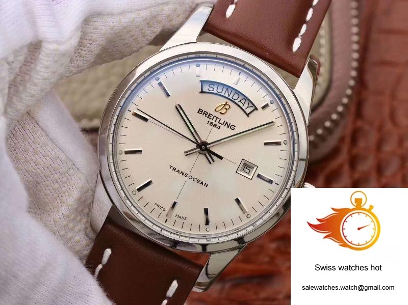 Breitling Transocean Day Date A4531012/G751/437X/A20BA.1 V7 Silver Dial 3 Breitling Transocean Day Date A4531012/G751/437X/A20BA.1 V7 Silver Dial 3