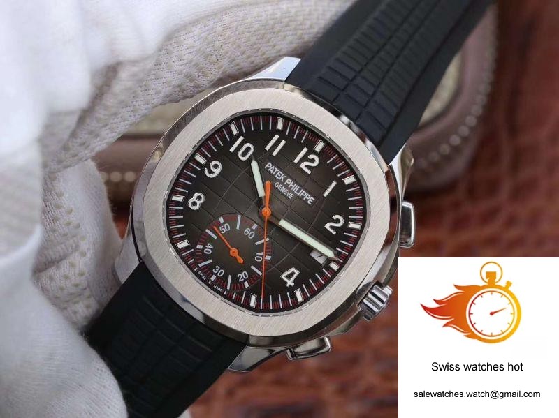 Patek Philippe Aquanaut Chronograph 5968A-001 Black Dial 3 Patek Philippe Aquanaut Chronograph 5968A-001 Black Dial 3
