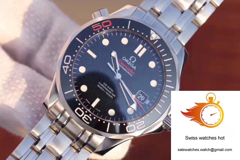 Omega Seamaster 300M James Bond 007 50th Anniversary 212.30.41.20.01.005 MKS Factory Black Dial 3 Omega Seamaster 300M James Bond 007 50th Anniversary 212.30.41.20.01.005 MKS Factory Black Dial 3