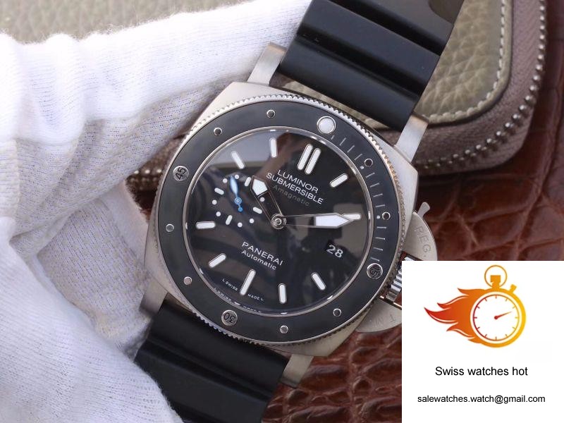 Panerai Luminor Submersible 1950 Amagnetic 3 Days PAM1389 VS Factory Black Dial 3 Panerai Luminor Submersible 1950 Amagnetic 3 Days PAM1389 VS Factory Black Dial 3