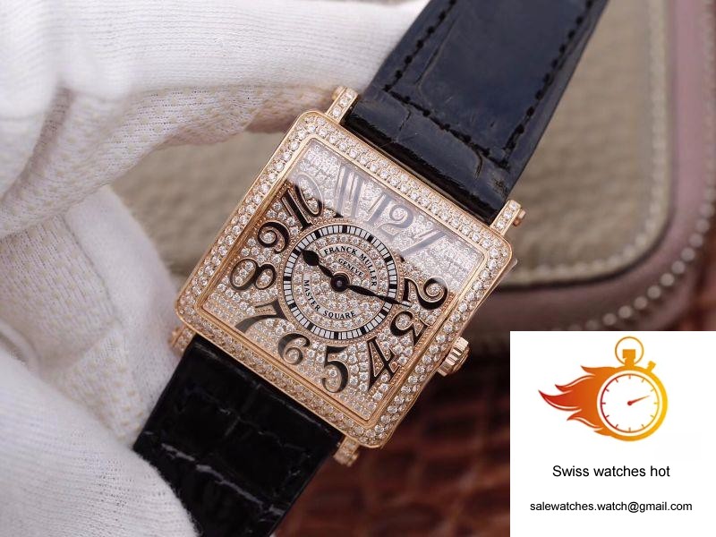 Franck Muller Master Square Ladies 6002 M QZ D GF Factory Diamond Dial 3 Franck Muller Master Square Ladies 6002 M QZ D GF Factory Diamond Dial 3