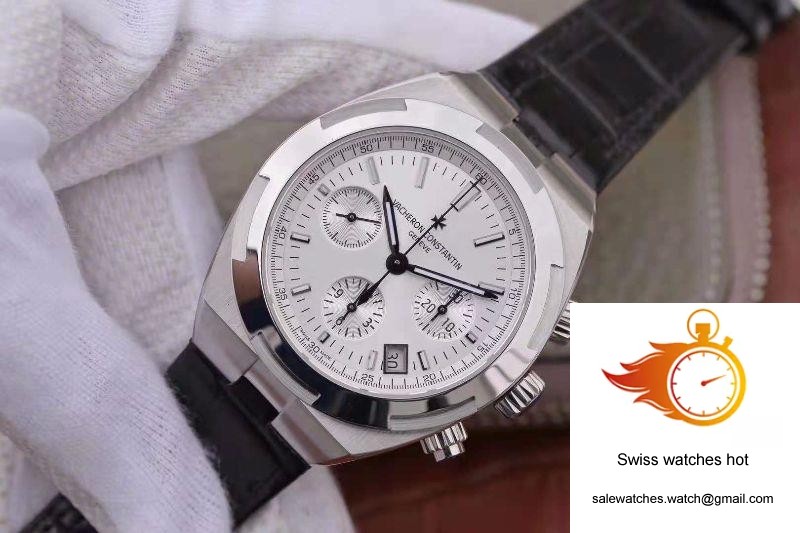 Vacheron Constantin Overseas Chronograph 5500V/110A-B075 8F Factory Silver Dial 3 Vacheron Constantin Overseas Chronograph 5500V/110A-B075 8F Factory Silver Dial 3
