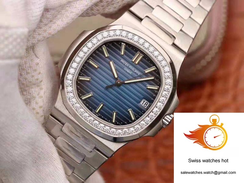Patek Philippe Nautilus 5711 PF Factory Diamond Bezel Blue Dial 3 Patek Philippe Nautilus 5711 PF Factory Diamond Bezel Blue Dial 3