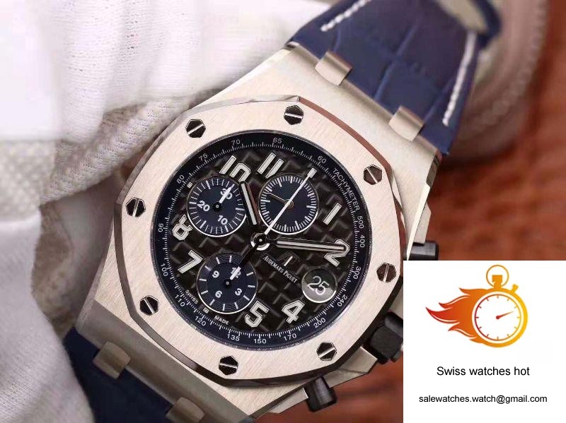 Audemars Piguet Royal Oak Offshore Chronograph 2018 SIHH 26470 JF Factory V2 Black Textured Dial 3 Audemars Piguet Royal Oak Offshore Chronograph 2018 SIHH 26470 JF Factory V2 Black Textured Dial 3