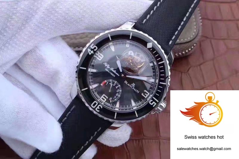 Blancpain Fifty Fathoms Tourbillon 8 Days 5025-1530-52A Black Dial 3 Blancpain Fifty Fathoms Tourbillon 8 Days 5025-1530-52A Black Dial 3