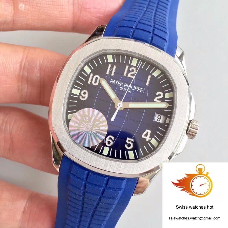 Patek Philippe Aquanaut 5168G-001 PF Factory Black-blue Dial 3 Patek Philippe Aquanaut 5168G-001 PF Factory Black-blue Dial 3