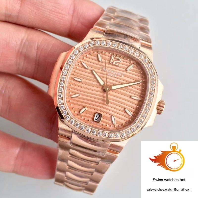 Patek Philippe Ladies Nautilus 7118/1200R PF Factory Rose Gold Dial 3 Patek Philippe Ladies Nautilus 7118/1200R PF Factory Rose Gold Dial 3