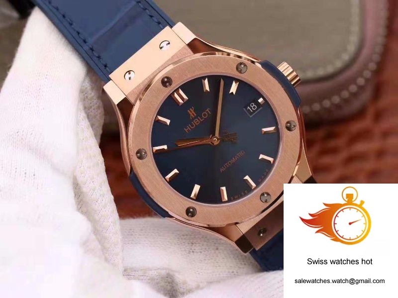 Hublot Classic Fusion 42MM 511.OX.7180.LR JJ Factory Blue Dial 3 Hublot Classic Fusion 42MM 511.OX.7180.LR JJ Factory Blue Dial 3