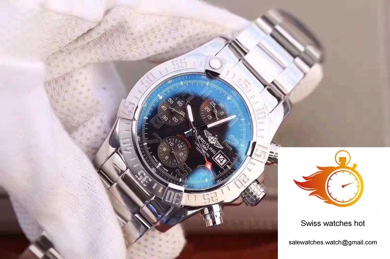 Breitling Avenger II A1337111BC28168A 43MM GF Factory Black Dial 3 Breitling Avenger II A1337111BC28168A 43MM GF Factory Black Dial 3