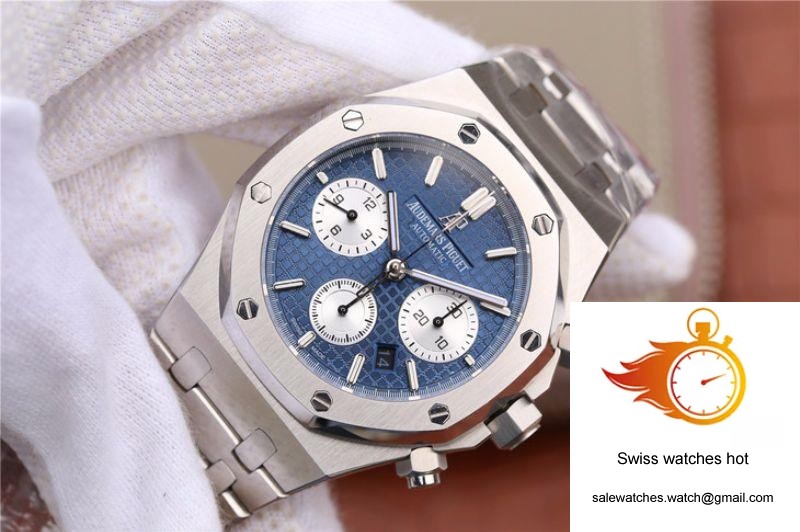 Audemars Piguet Royal Oak Chronograph 26331ST.OO.1220ST.01 OM Factory Blue Dial 3 Audemars Piguet Royal Oak Chronograph 26331ST.OO.1220ST.01 OM Factory Blue Dial 3