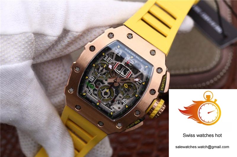 Richard Mille RM11-03 KV Factory Rose Gold Skeleton Dial 3 Richard Mille RM11-03 KV Factory Rose Gold Skeleton Dial 3