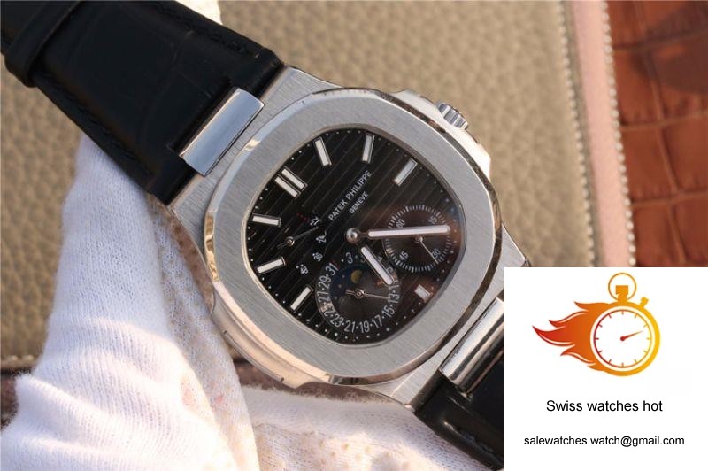 Patek Philippe Nautilus Moonphase 5712G-001 Black Dial 3 Patek Philippe Nautilus Moonphase 5712G-001 Black Dial 3