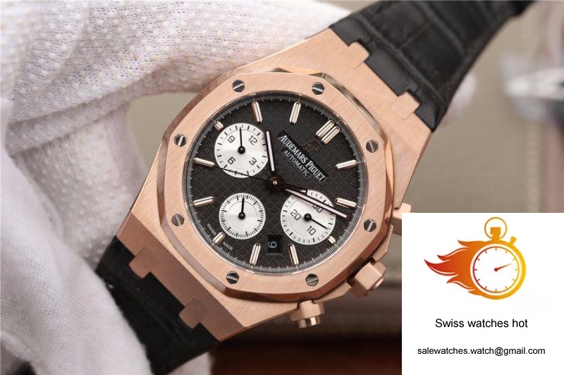 Audemars Piguet Royal Oak Chronograph 26331OR.OO.1220OR OM Factory Black Dial 3 Audemars Piguet Royal Oak Chronograph 26331OR.OO.1220OR OM Factory Black Dial 3