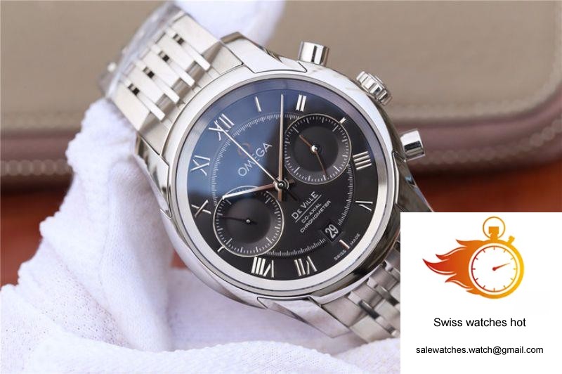 Omega De Ville Chronograph 42MM 431.10.42.51.01.001 OM Factory Black Dial 3 Omega De Ville Chronograph 42MM 431.10.42.51.01.001 OM Factory Black Dial 3