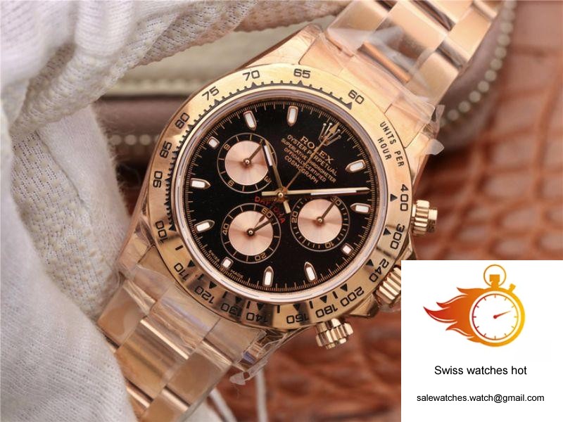 Rolex Daytona Cosmograph 116508-001 JH Factory Black Dial 3 Rolex Daytona Cosmograph 116508-001 JH Factory Black Dial 3