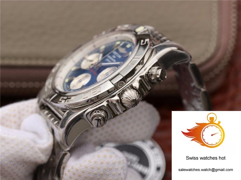 Breitling Chronomat 44MM AB011012/C788/435X/A20BA.1 GF Factory Blue Dial 3 Breitling Chronomat 44MM AB011012/C788/435X/A20BA.1 GF Factory Blue Dial 3