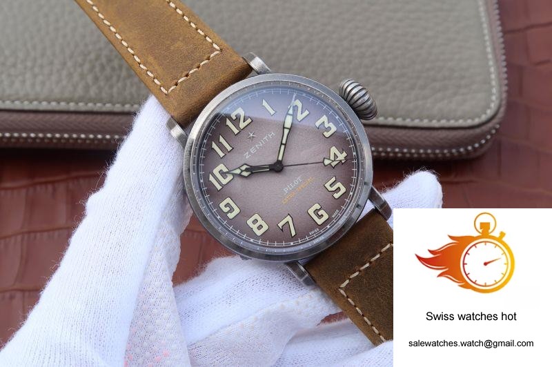 Zenith Pilot 11.1940.679/91.C807 XF Factory Anthracite Dial 3 Zenith Pilot 11.1940.679/91.C807 XF Factory Anthracite Dial 3