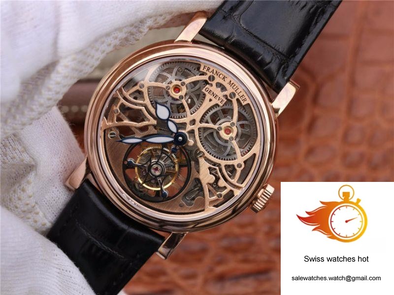 Franck Muller Giga Tourbillon 18K Rose Gold Skeleton Dial 3 Franck Muller Giga Tourbillon 18K Rose Gold Skeleton Dial 3