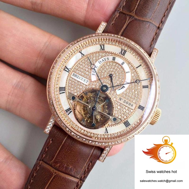 Breguet Classique Complications Tourbillon 5317BR/12/9V6 Diamond Dial 3 Breguet Classique Complications Tourbillon 5317BR/12/9V6 Diamond Dial 3