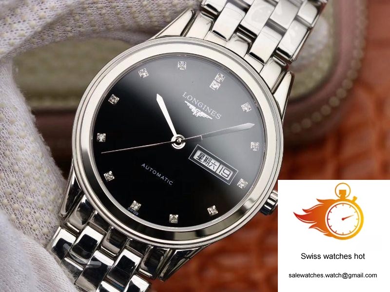 Longines Flagship Double Calendar L4.899.4.12.6 GK Factory Black Dial 3 Longines Flagship Double Calendar L4.899.4.12.6 GK Factory Black Dial 3