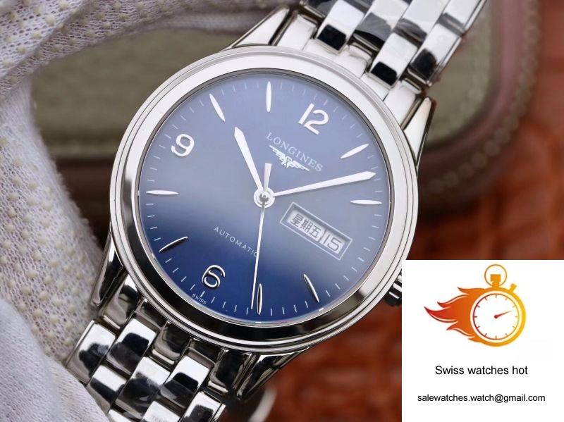 Longines Flagship Double Calendar L4.899.4.12.601 GK Factory Blue Dial 3 Longines Flagship Double Calendar L4.899.4.12.601 GK Factory Blue Dial 3
