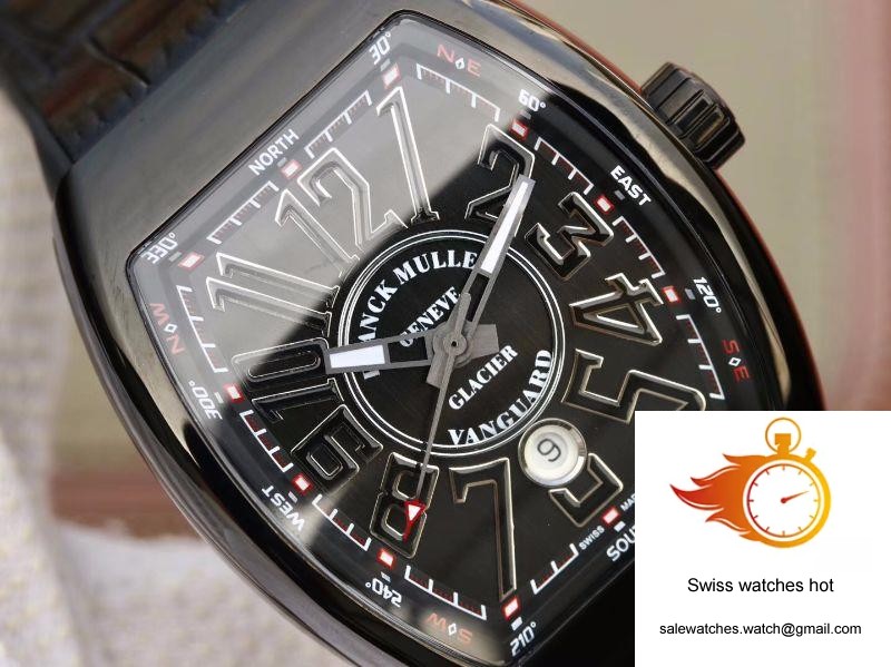 Franck Muller Vanguard V45-05 Black Dial 3 Franck Muller Vanguard V45-05 Black Dial 3