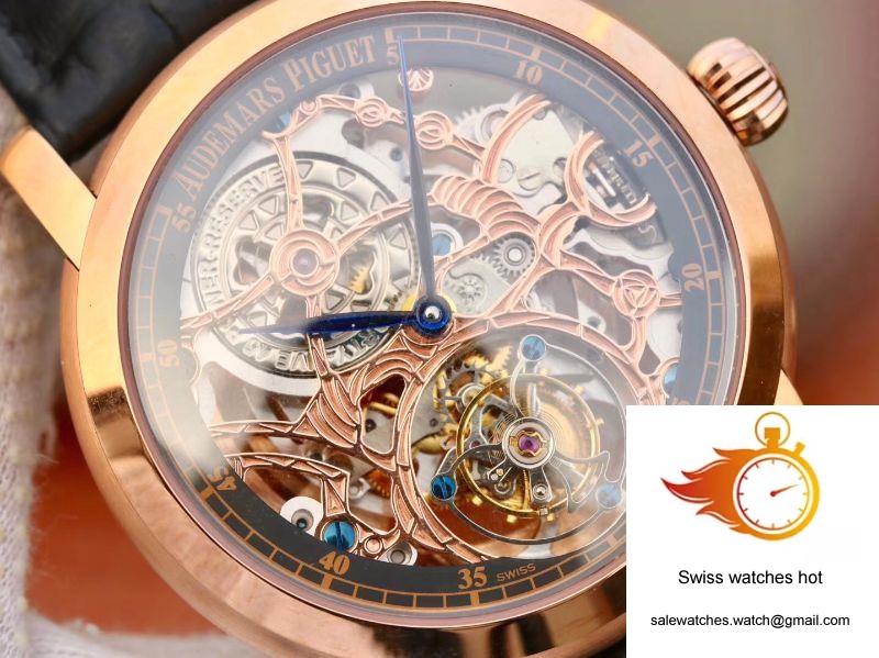 Audemars Piguet Jules Audemars Tourbillon 26357PT.ZZ.D028CR.01 18K Rose Gold Skeleton Dial 3 Audemars Piguet Jules Audemars Tourbillon 26357PT.ZZ.D028CR.01 18K Rose Gold Skeleton Dial 3